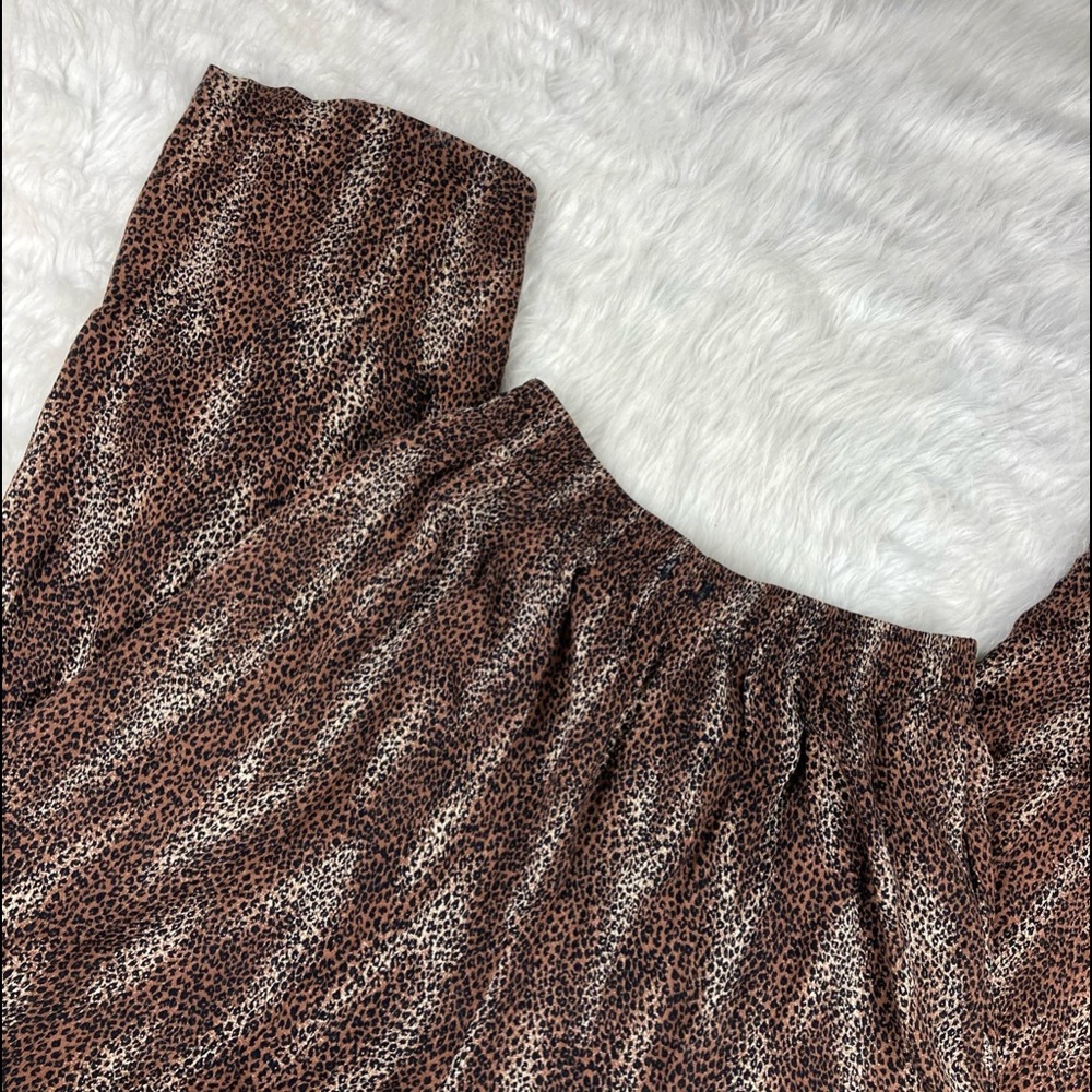 90’s Vintage Leopard Print Pants Size M